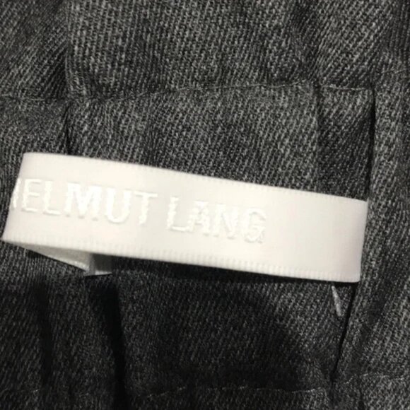 Helmut Lang Paperbag Waist Wool Gabardine Pants - Picture 7 of 8